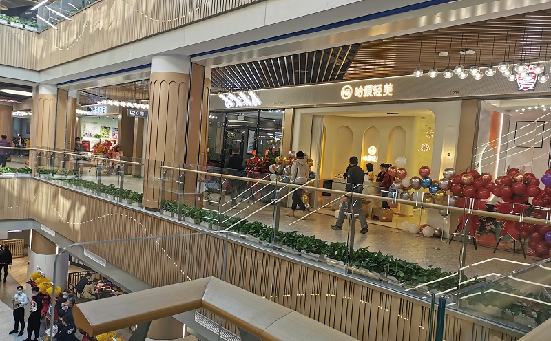 漫樂城項目@扶梯鋁單板