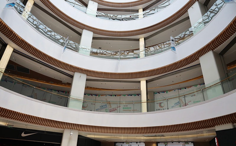 蘇州張家港市鳳凰生活廣場@異形鋁方管